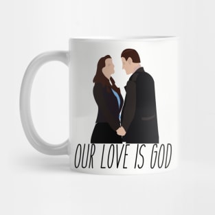 Our Love Is God-Heathers Mug